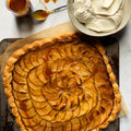 Apple butter galette