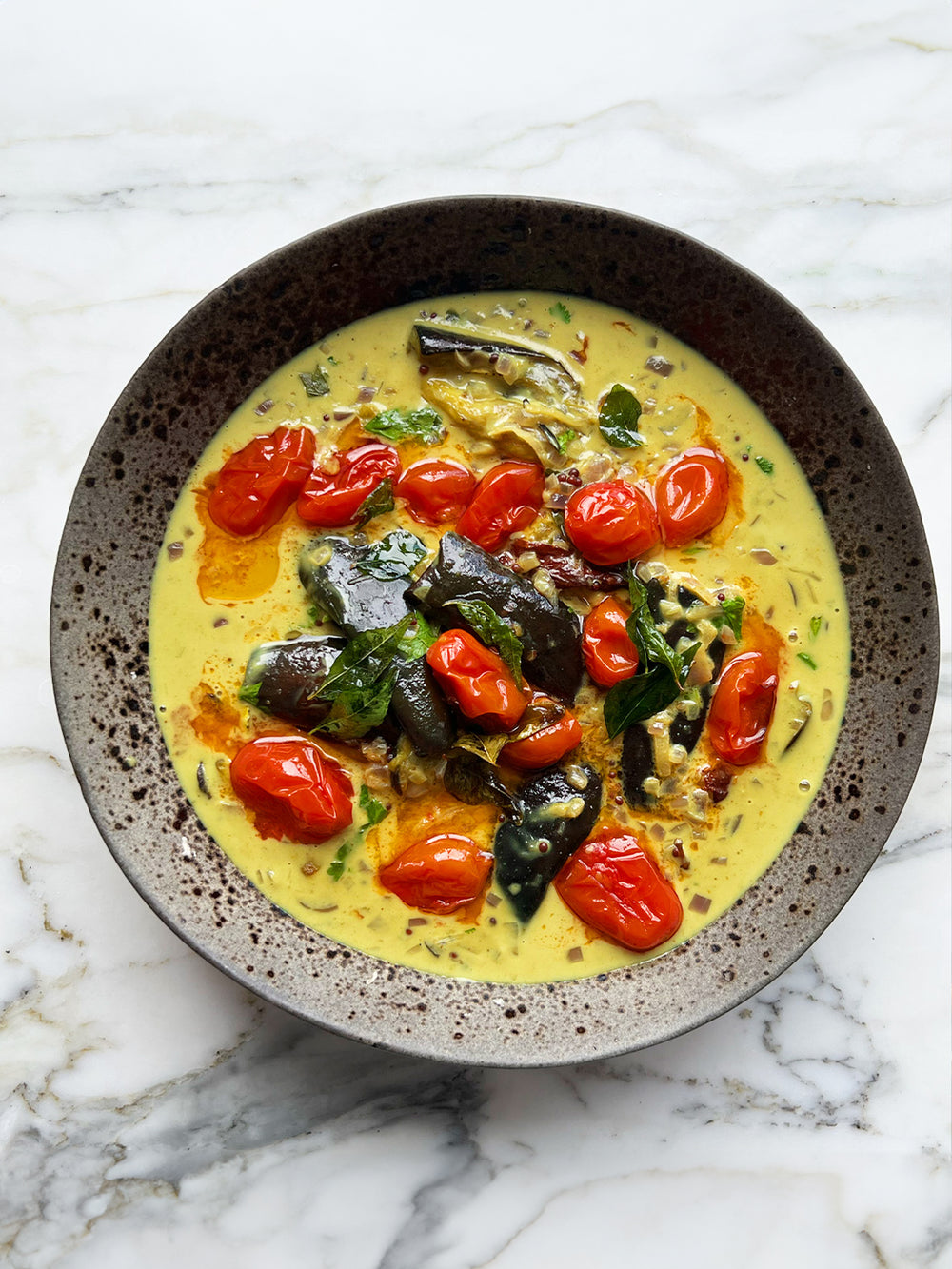 Aubergine curry
