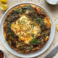 Baked feta and dill frittata