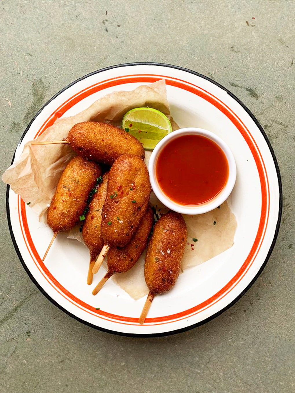 Corn dogs