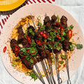 Cumin lamb skewers