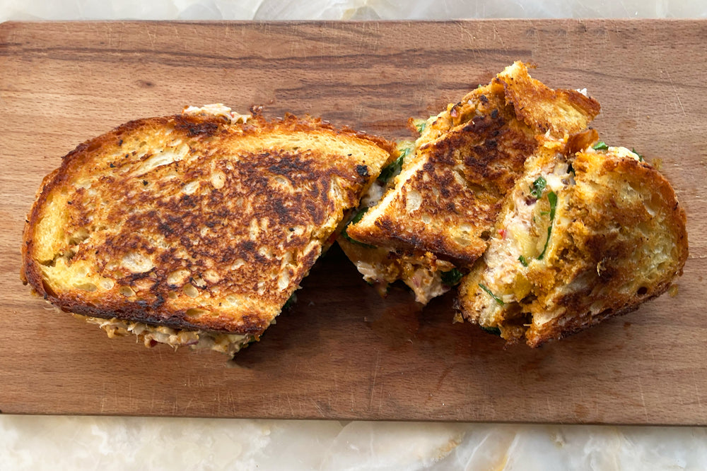 Fricassee tuna melt