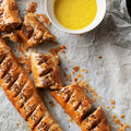 German-style sausage roll