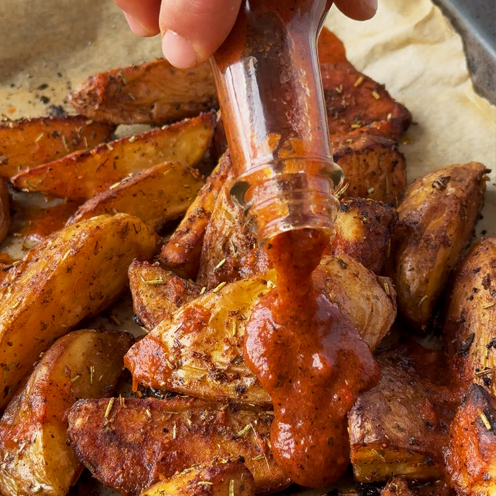 Burnt chilli hot sauce 