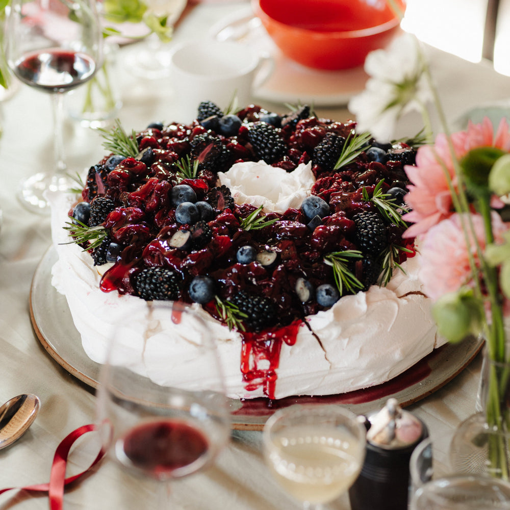 Meringue wreath