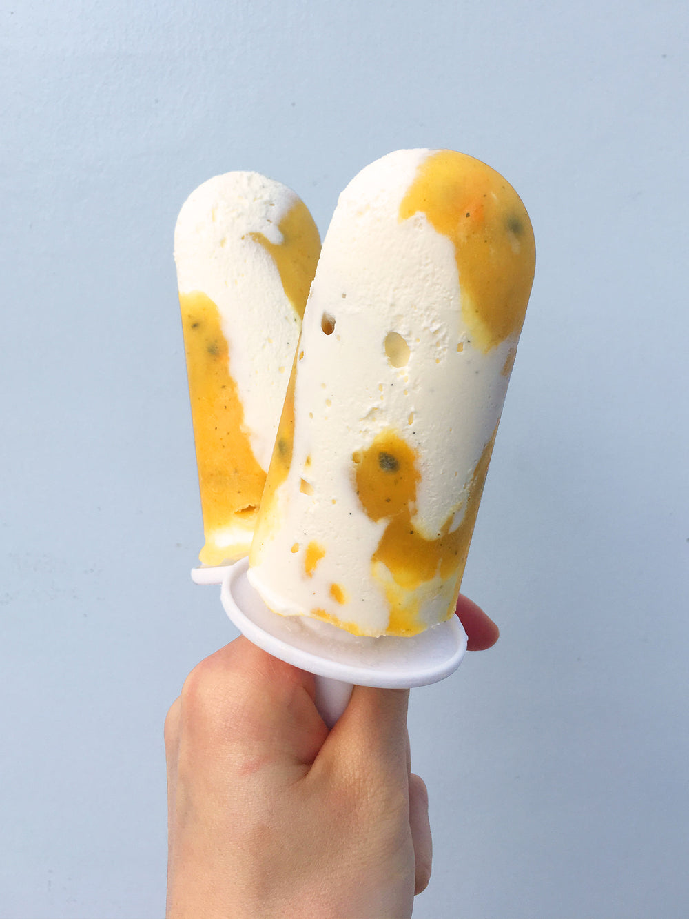 Passion fruit, mango and creme fraiche ‘Soleros’