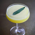 Pineapple and sage martini