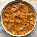 Ricotta stuffed conchiglioni in pumpkin sauce