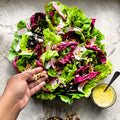 White balsamic and ginger dressing