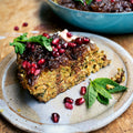 Shawarma meatloaf with caramelised onions