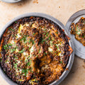 Spicy mushroom lasagne