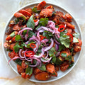 Sticky date spiced carrots 