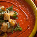 Tomato and watermelon gazpacho