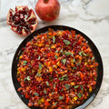Tomato and pomegranate salad