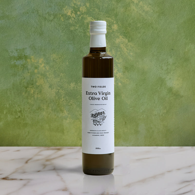 Two Fields extra virgin olive oil