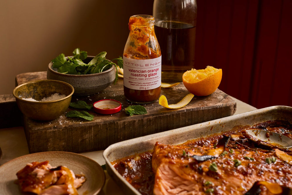 Valencian Orange Roasting glaze lifestyle
