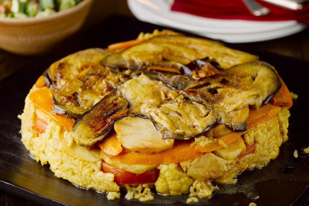 Vegetable makloubeh