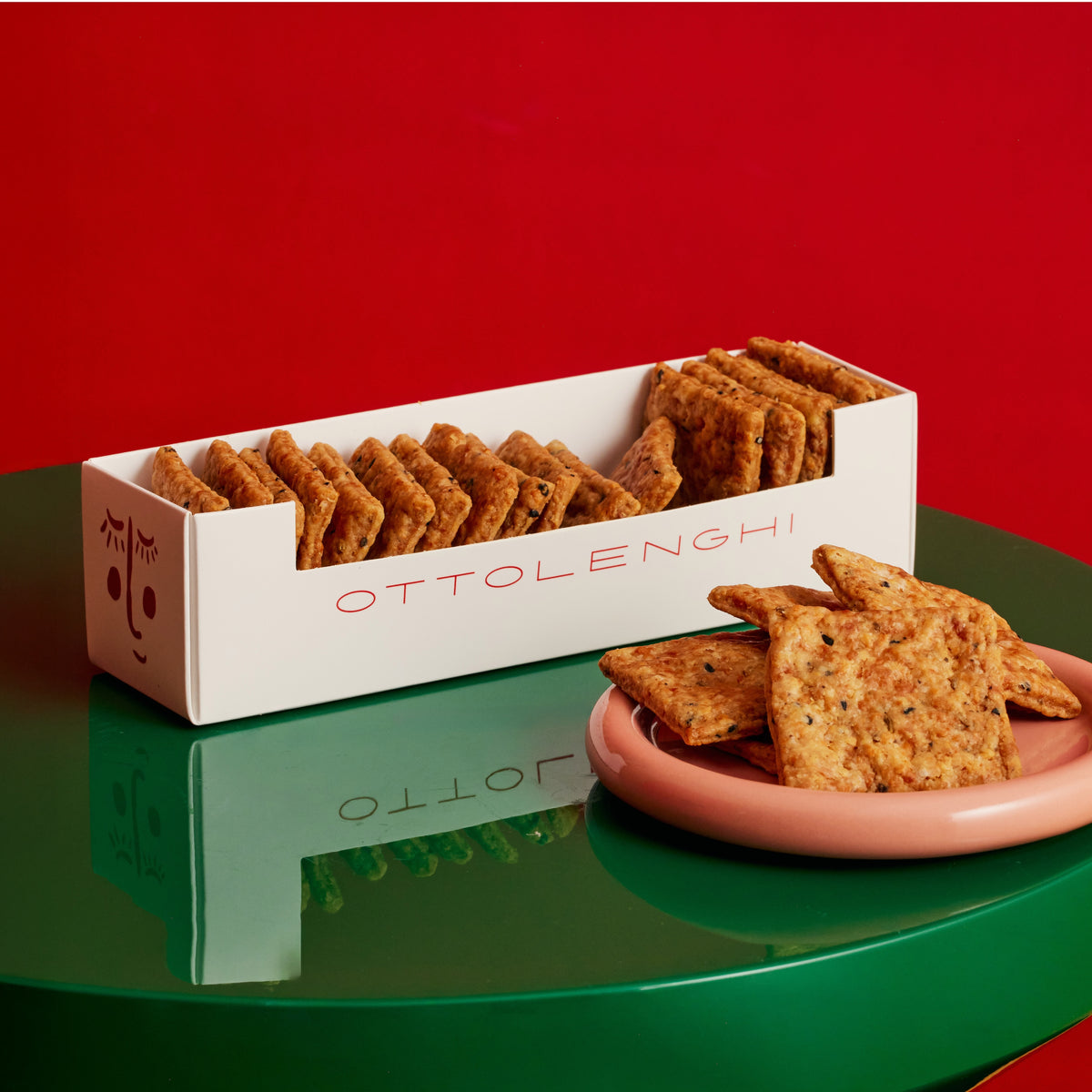Gruyère, Fennel and Nigella Seed Biscuits