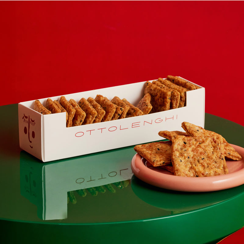 Gruyère, Fennel and Nigella Seed Biscuits
