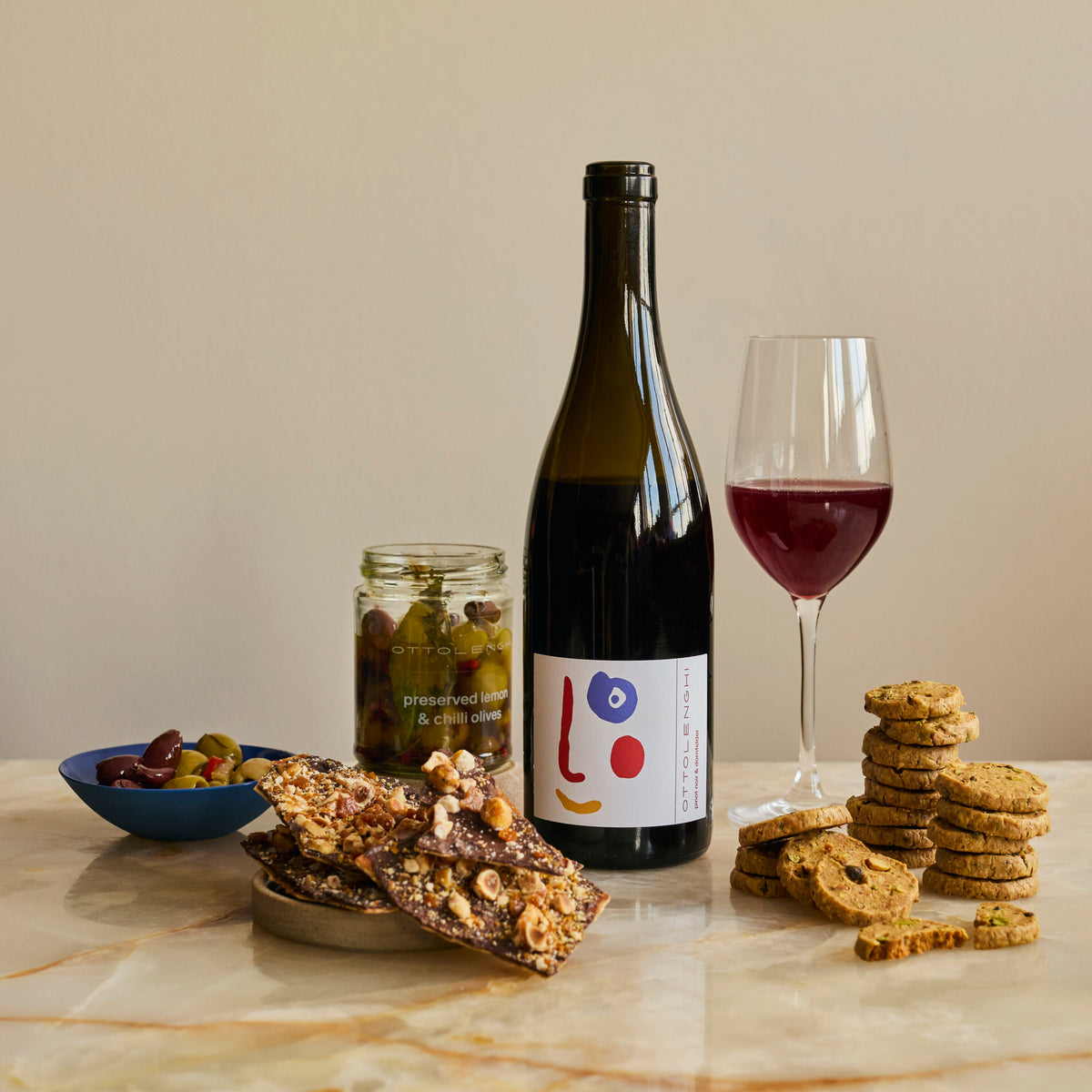 Red wine set