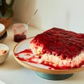 Strawberry tiramisu cake